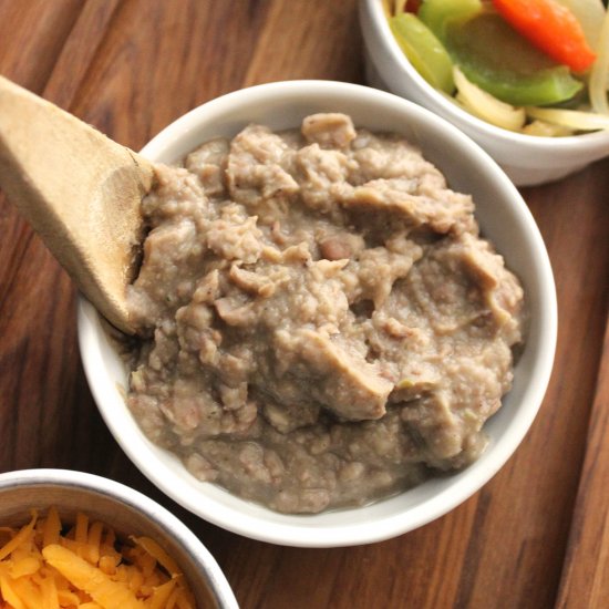 refried beans