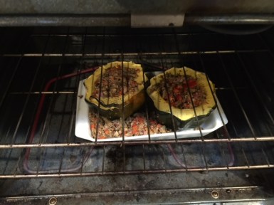 stuffed acorn squash