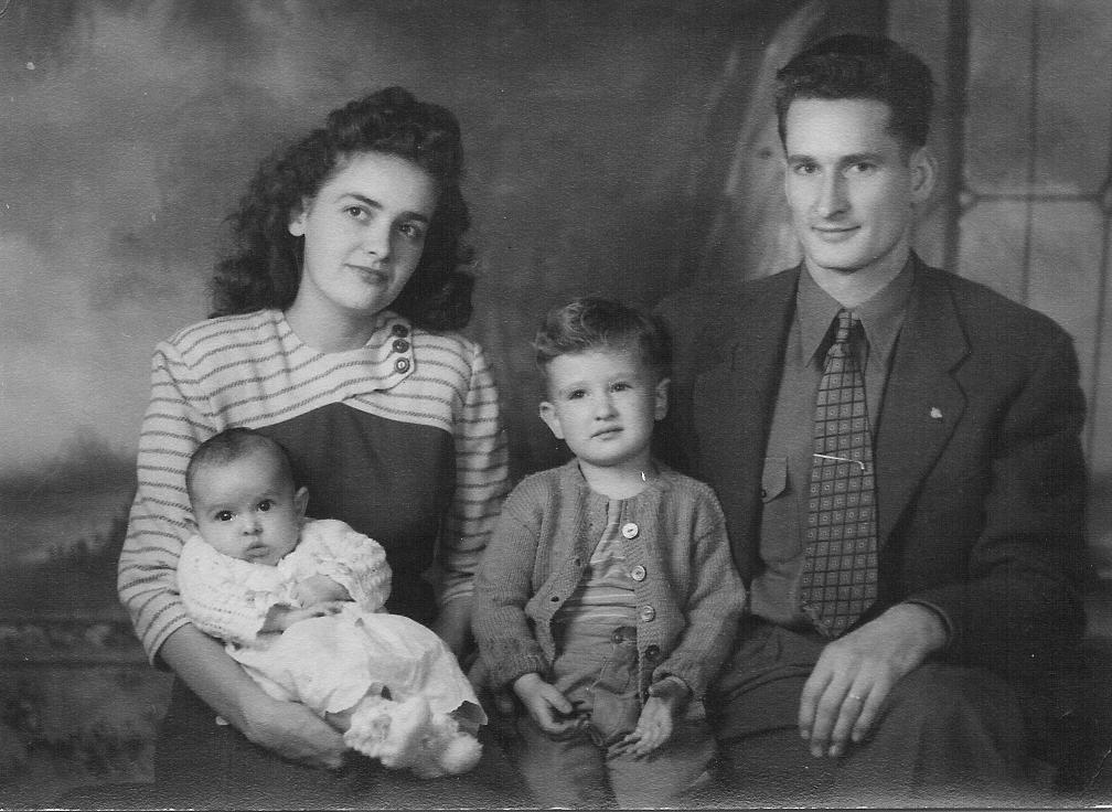 The Vern and Clara Lee White family